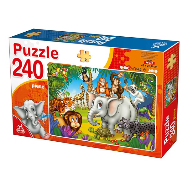 Deico (76632) - "Wild Animals" - 240 piezas