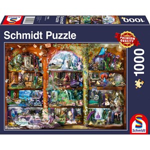 Schmidt Spiele (58965) - "Fairytale Magic" - 1000 piezas