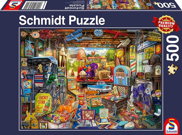 Schmidt Spiele (58972) - "Garage Sale" - 500 piezas