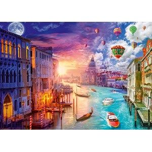 Puzzle 1000 piezas - Rialto by Night - Castorland