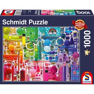 Schmidt Spiele (58958) - "Rainbow Colours" - 1000 piezas