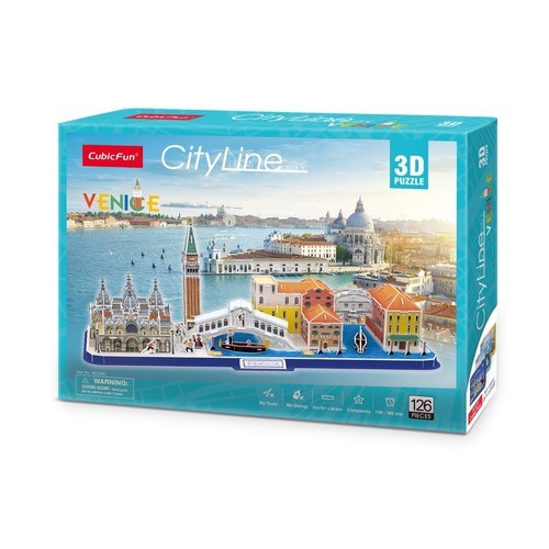 Cubic Fun (mc269h) - "Cityline Venice" - 126 piezas