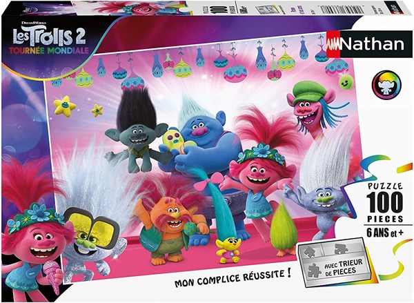 Nathan (86770) - "Trolls 2" - 100 piezas
