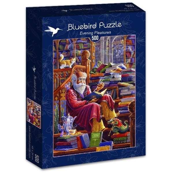 Bluebird Puzzle (70217) - Randal Spangler: "Evening Pleasures" - 500 piezas