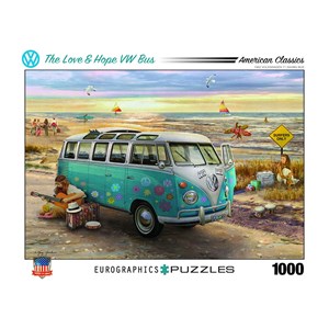 Eurographics (6000-5310) - Greg Giordano: "The Love & Hope VW Bus" - 1000 piezas