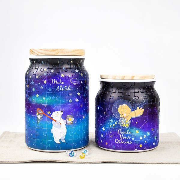 Pintoo (ba1001) - "Jar, Dreams Come True" - 128 piezas