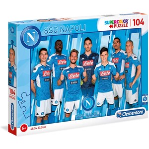 Clementoni (27137) - "SSC Napoli 2020" - 104 piezas