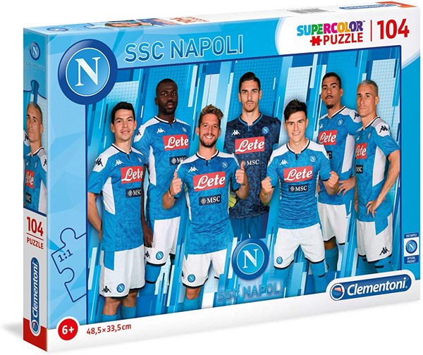 Clementoni (27137) - "SSC Napoli 2020" - 104 piezas