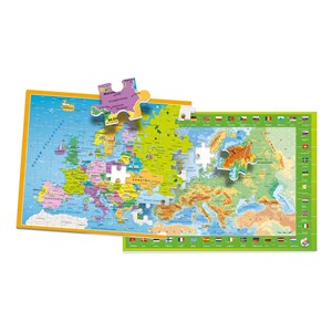 Clementoni (50020) - "Europe Map" - 104 piezas