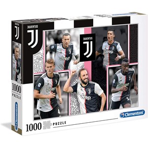 Clementoni (39531) - "Juventus" - 1000 piezas