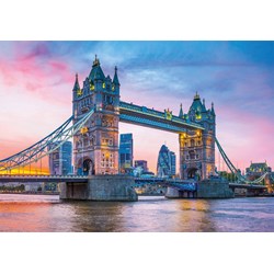 Clementoni (31816) - "Tower Bridge Sunset" - 1500 piezas