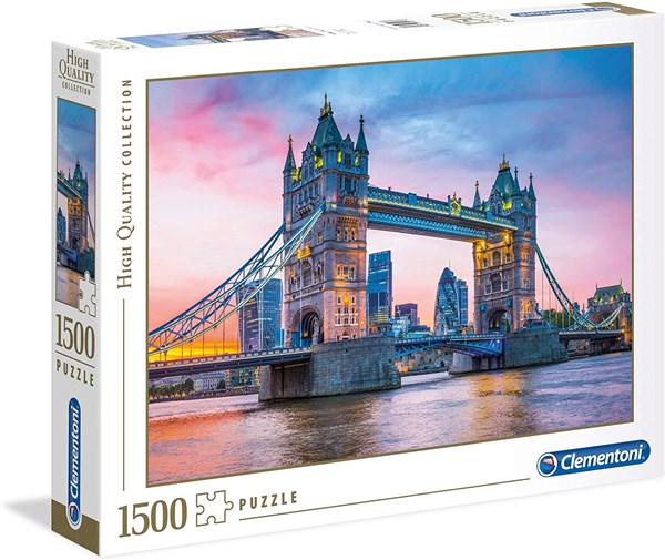 Clementoni (31816) - "Tower Bridge Sunset" - 1500 piezas