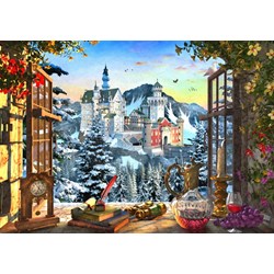 Bluebird Puzzle (70122) - "Mountain Castle" - 1000 piezas