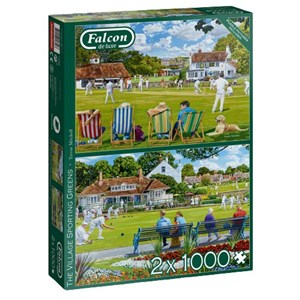 Falcon (11309) - Trevor Mitchell: "The Village Sporting Greens" - 1000 piezas