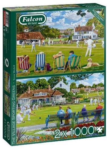 Falcon (11309) - Trevor Mitchell: "The Village Sporting Greens" - 1000 piezas