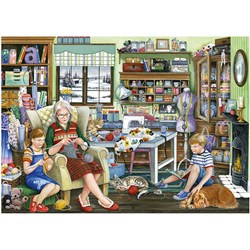 Falcon (11273) - Fiona Osbaldstone: "Granny's Sewing Room" - 1000 piezas