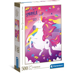 Clementoni (35100) - "Unicorn" - 500 piezas