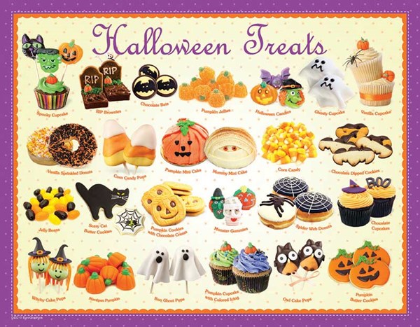 Eurographics (8104-0432) - "Halloween Treats" - 100 piezas