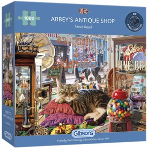 Gibsons (G6303) - Steve Read: "Abbey's Antique Shop" - 1000 piezas