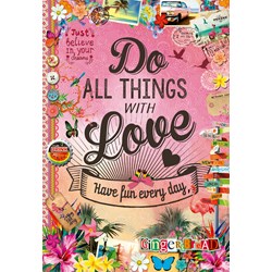 Educa (17086) - "Do All Things With Love" - 500 piezas