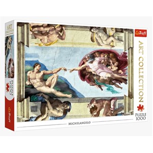 Trefl (10590) - Michelangelo: "The Creation of Adam" - 1000 piezas