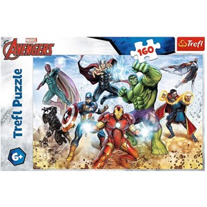 Trefl (15368) - "Disney Marvel, The Avengers" - 160 piezas