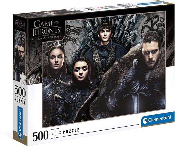 Clementoni (35091) - "Game of Thrones" - 500 piezas