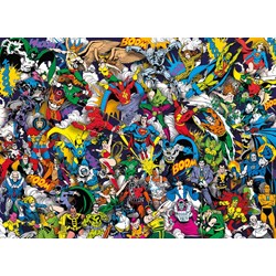 Clementoni (39599) - "DC Comics" - 1000 piezas