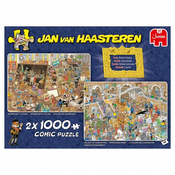 Jumbo (20032) - Jan van Haasteren: "A Trip to the Museum" - 1000 piezas
