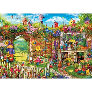 Buffalo Games (3883) - Aimee Stewart: "Garden Gate" - 500 piezas