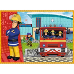 Trefl (34311) - "Fireman Sam to the Rescue" - 35 48 54 70 piezas