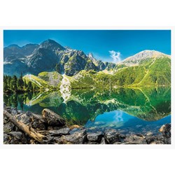 Trefl (26167) - "Morskie Oko Lake, Tatras, Poland" - 1500 piezas