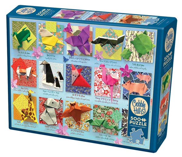 Cobble Hill (85083) - "Origami Animals" - 500 piezas