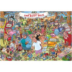Jumbo (19184) - "Original 35, Car Boot Sale" - 1000 piezas