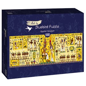 Bluebird Puzzle (60099) - "Egyptian Hieroglyph" - 1000 piezas