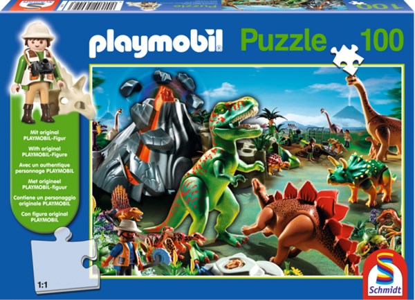 Schmidt Spiele (56042) - "In Dino Country" - 100 piezas