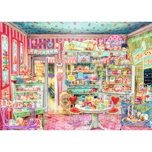 Ravensburger (19599) - Aimee Stewart: "The Candy Shop" - 1000 piezas