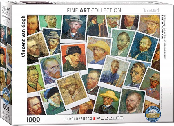 Eurographics (6000-5308) - Vincent van Gogh: "Van Gogh's Selfies" - 1000 piezas