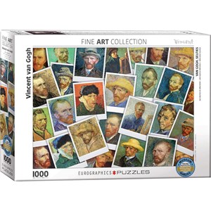 Eurographics (6000-5308) - Vincent van Gogh: "Van Gogh's Selfies" - 1000 piezas