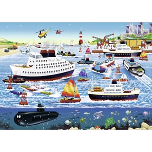 Ravensburger (08793) - "Happy Harbor" - 35 piezas