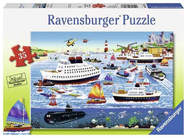 Ravensburger (08793) - "Happy Harbor" - 35 piezas