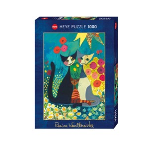 Heye (29616) - Rosina Wachtmeister: "Flowerbed" - 1000 piezas