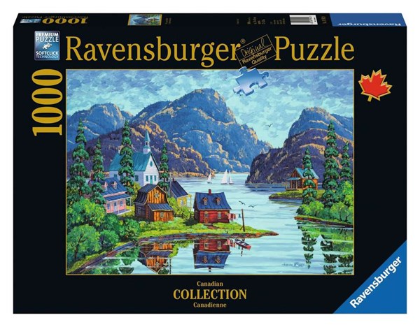 Ravensburger (19542) - "The Saguenay Fjord" - 1000 piezas