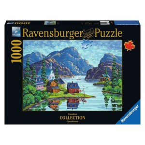 Ravensburger (19542) - "The Saguenay Fjord" - 1000 piezas
