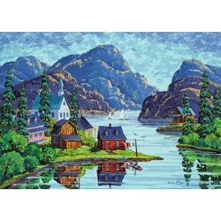 Ravensburger (19542) - "The Saguenay Fjord" - 1000 piezas