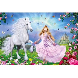 Schmidt Spiele (55565) - "The Unicorn Princess" - 100 piezas