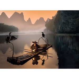 Clementoni (35022) - "The Old Fisherman" - 500 piezas