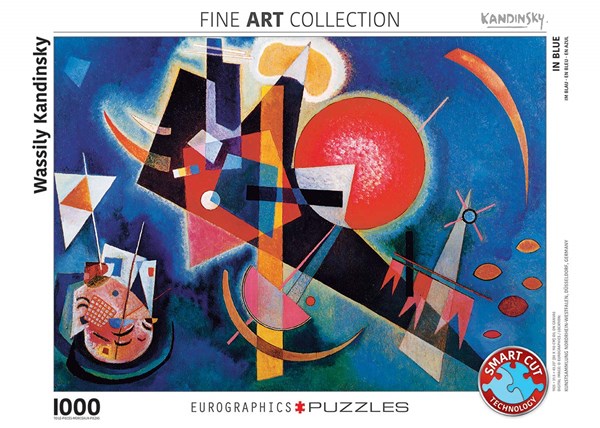 Eurographics (6000-1897) - Vassily Kandinsky: "In Blue" - 1000 piezas