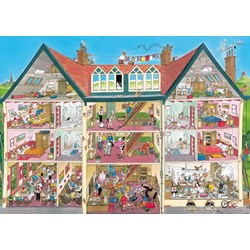 Jumbo (19000) - Jan van Haasteren: "Anniversary Gift Box" - 1000 piezas