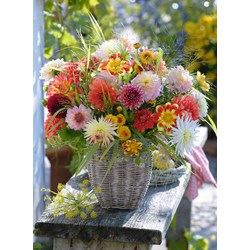 Ravensburger (14343) - "Beautiful Flowers" - 500 piezas